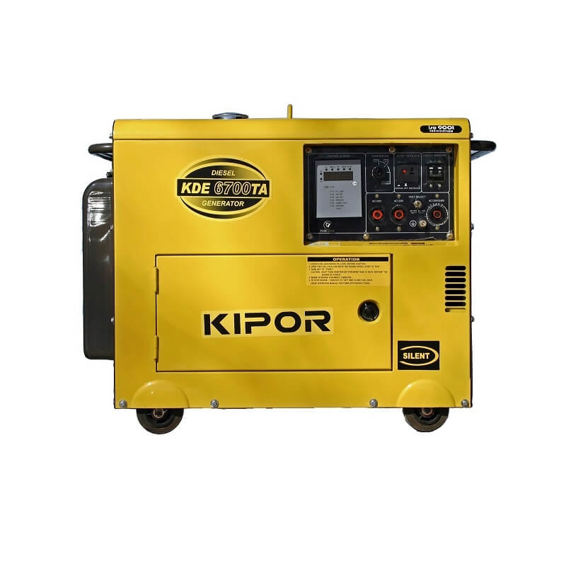 Kipor KDE6700TA3 Diesel Generator - 5,5 kVA - Power Products